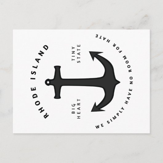 ハートポストカードの空き領域なし ポストカード (正面)