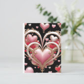 ハートポストカード ポストカード (スタンド正面)