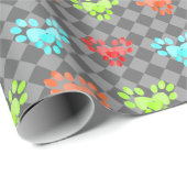 ハートポーズラッピング紙 ラッピングペーパー (ロールコーナー)