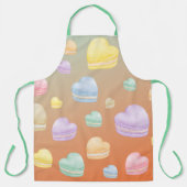 ハートマカロン エプロン (正面)