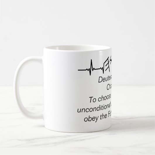 ハートマグカップのリズム コーヒーマグカップ (左)