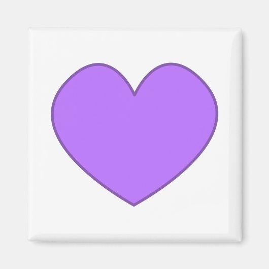 ハートマグネット0001 マグネット (正面)