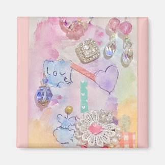 ハートマグネット – 単純かわいらし マグネット