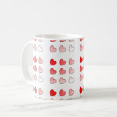 ハートマグ コーヒーマグカップ (正面左)