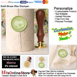 ハートマジックグリーンネリー ワックススタンパー シーリングスタンプ