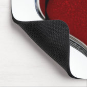 ハートマジックホワイトマウスパッド マウスパッド (コーナー)