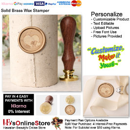 ハートマジック ブロンズワックススタンパー シーリングスタンプ