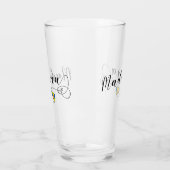 ハートマデイラ州旗，ポルトガル，マデイラ州大好き タンブラーグラス (左)