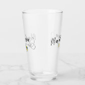 ハートマデイラ州旗，ポルトガル，マデイラ州大好き タンブラーグラス (右)