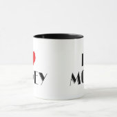 ハートマネー大好き - ビジネス起業家 マグカップ (中央)
