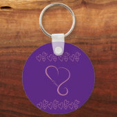 ハートママキーチェーン キーホルダー (裏面)