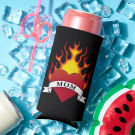 ハートママタトゥー スリム缶クーラー