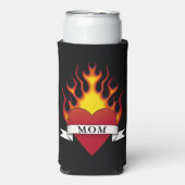 ハートママタトゥー スリム缶クーラー (Seltzer正面)