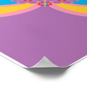 ハートマンダラとハートスプリング詩 ポスター (角)