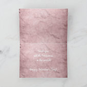 ハートマークのあなたが好き ヴァレンタイン ヴィンテージカード カード (内部)