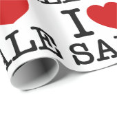 ハートマークのラブセール ラッピングペーパー (ロールコーナー)