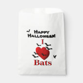 ハートマーク バット ハッピー ハロウィン フェイバーバッグ (正面)