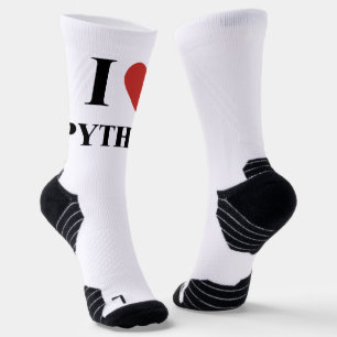ハートマーク Python ソックス