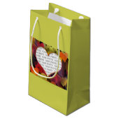 ハートミニフレームI +写真とアイディア スモールペーパーバッグ (裏面アングル)