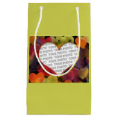 ハートミニフレームI +写真とアイディア スモールペーパーバッグ (正面)