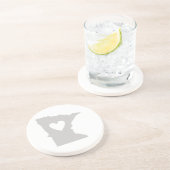 ハートミネソタ州シルエット コースター (側面)