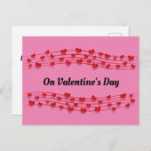 ハートミュージックノートはがき ポストカード (正面/裏面)