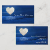 ハートムーンオーバー水上スノーカバービーチ 名刺 (正面/裏面)