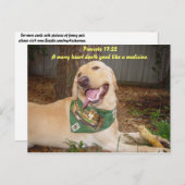 ハートメリーは薬のように効能がある。 ポストカード (正面/裏面)