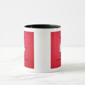 ハートメリーは薬のように効能がある マグカップ (中央)