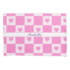 ハートモダンピンクラブコレクション 枕カバー