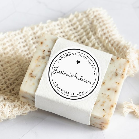 ハートモダン手作りラブクラフトDIY製品 ラウンドシール