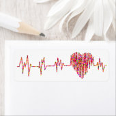 ハートモニタカラフル; EKG ラベル (インサイチュ)