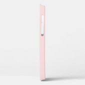 ハートモノグラム ピンクガーリーかわいいフェミニン Case-Mate iPhoneケース (裏面 / 左)