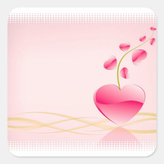 ハートライフシール スクエアシール (正面)