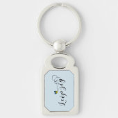 ハートライプツィヒキーリング（ドイツ） キーホルダー (正面)