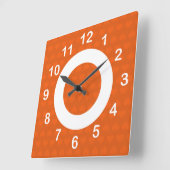 ハートライン・タンゲリン スクエア壁時計 (傾斜)