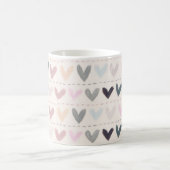 ハートライン・マグ コーヒーマグカップ (中央)