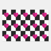 ハートラッピング紙シート ラッピングペーパーシート (正面2)