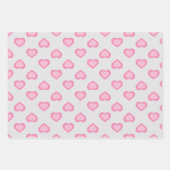 ハートラッピング紙シート ラッピングペーパーシート (正面3)