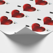 ハートラップ紙 ラッピングペーパー (角)