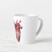 ハートラテマグ カフェラテマグ (右アングル)