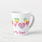 ハートラテマグ カフェラテマグ (右アングル)