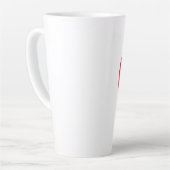 ハートラテ カフェラテマグ (左アングル)