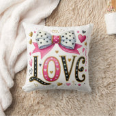 ハートラブコケ クッション (ブランケット)