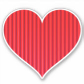 ハートラブシンボルデザイン-20326 シール (正面)