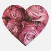 ハートラブステッカー ハートシール (正面)