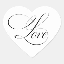 ハートラブステッカー ハートシール