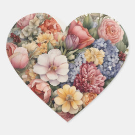 ハートラブステッカー ハートシール