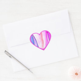 ハートラブステッカー ハートシール