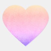 ハートラブステッカー ハートシール (正面)